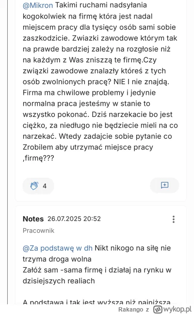 Rakango - Polecam poczytać sobie opinie pracowników na goworku, wesoło tam mają