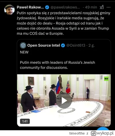 timeofthe - #ukraina w sumie to też mogłoby tłumaczyć wściekłość trumpa i naciski na ...