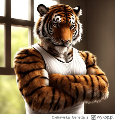 Ciekawska_Genetta - #furry #ai