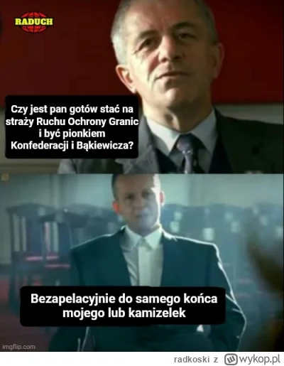radkoski - @MistrzDarta: bo z dooopy temat już nie żre 😎⛔️