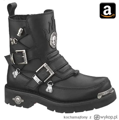 kochamajfony - #motocykle #harleydavidson #modameska Czy takie butki Harleya są wygod...