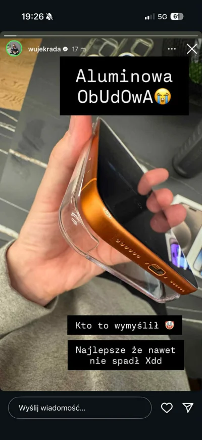 banans - Trwałość nowego srajfona 


#iphone