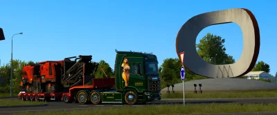 Pawci0o - Pozdrawiam z trasy Mireczki ( ͡° ᴥ ͡°)
#eurotrucksimulator2 #ets2 #truckers...