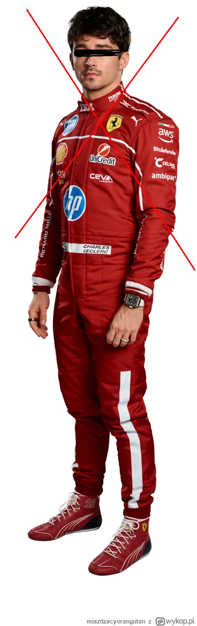 miazdzacyorangutan - #f1 

dzień w którym ta p0kraka wyląduje poza f1 będzie najlepsz...