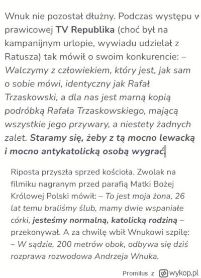 Promilus - PiS stracił #zamosc Rządził tam klasyczny konserwatysta (katolik hipokryta...