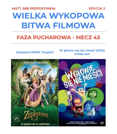 Matt888 - WIELKA WYKOPOWA BITWA FILMOWA - EDYCJA 3!

Tag do obserwacji lub czarnolist...