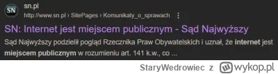 StaryWedrowiec - > Zacznijmy od tego, że wykop to nie miejsce publiczne jak publiczna...