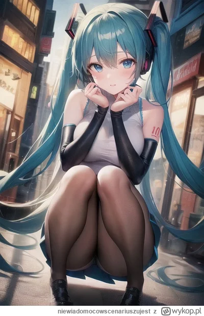 niewiadomocowscenariuszujest - #randomanimeshit #vocaloid #hatsunemiku #anime #rajsto...