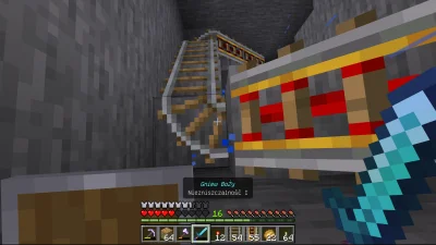 Kulfonix - Komledzy i kolemżanki jak mam połączyć te tory żeby wagonik sie nie blokow...