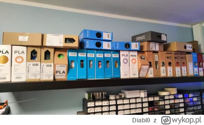 Diabl0 - Mój stary to fanatyk drukowania. Cały dom zawalony filamentem.

Czas pomyśle...
