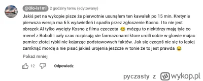 pyczasty - Przepraszam bardzo! 

Szeryfie po ujjj ty się tłumaczysz? Przecież wierni ...