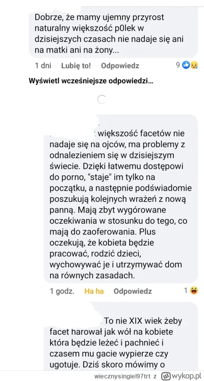 wiecznysingiel97trt - Gdy tłumaczysz p0lce że kobieta i mężczyzna powinni się wspiera...