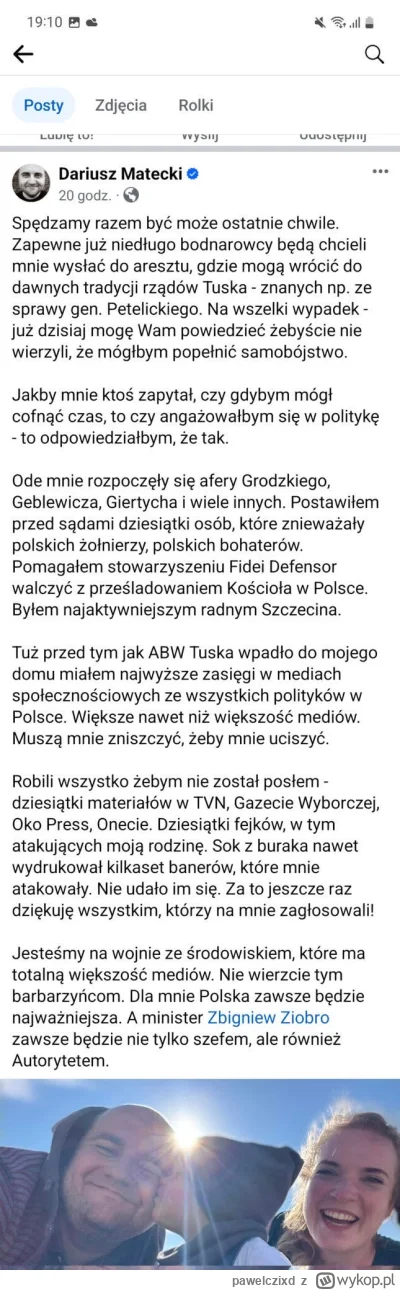 pawelczixd - Z Darka można się śmiać, ale jednak jest od rozsądnym człowiekiem. 

Los...