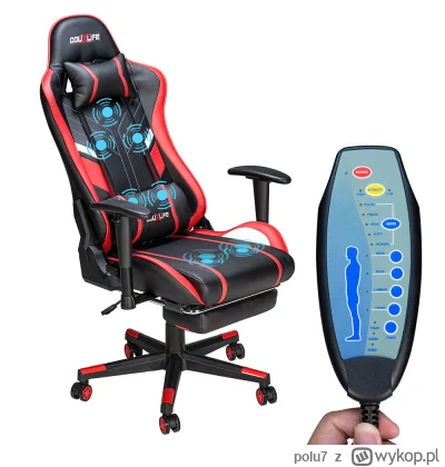 polu7 - Wysyłka z Europy.

[EU-CZ] Douxlife GC-RC03 Gaming Chair with Massage w cenie...
