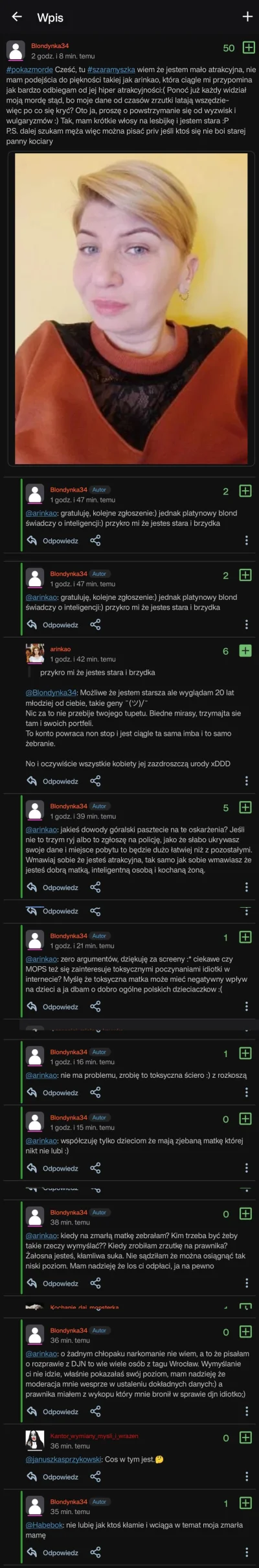 ziuaxa - Ewa M. nadal szuka męża, ile to już lat... Wpis sprzed 3 godzin z bardzo cie...