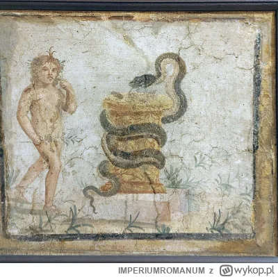 IMPERIUMROMANUM - Rzymski fresk ukazujący młodego Harpokratesa

Rzymski fresk ukazują...