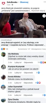 WielkiNos - Zaczęło się. Lincz profesora Bralczyka przez empatycznych i kochających p...