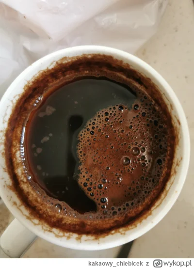 kakaowy_chlebicek - #przegryw kawa dla jego. Czarna bez cukru jak owoc żywota jego