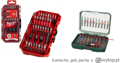 Eustachygolipachy - Szukam takiego zestawu bitów i nasadek jak ten po lewej. Czyli ni...