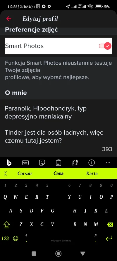 jan-chrzciciel - Teraz to na pewno kogoś znajdę - nie ma #!$%@? ( ͡º ͜ʖ͡º)

#tinder #...