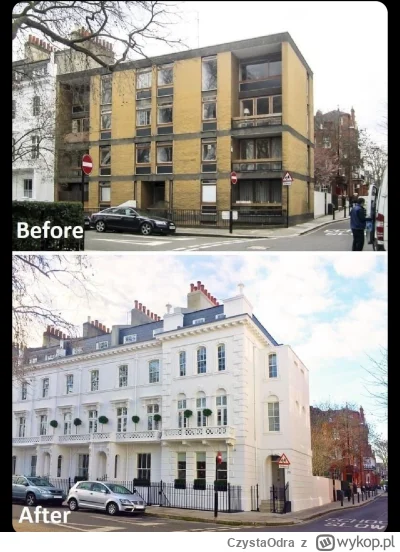 CzystaOdra - Kamienica w Londynie.
#londyn #uk #anglia #architektura  #budownictwo  #...