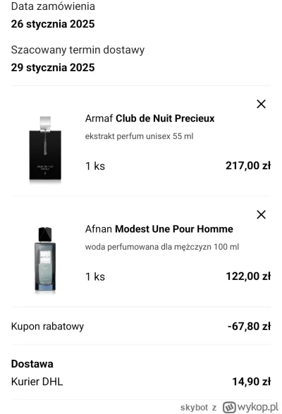 skybot - Panowie i panie. Najnowszy Armaf Club De Nuit Precieux Extrait Parfum 55ml z...