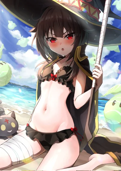 LatajacaPapryka512 - #anime #randomanimeshit #konosuba #megumin #chomusuke