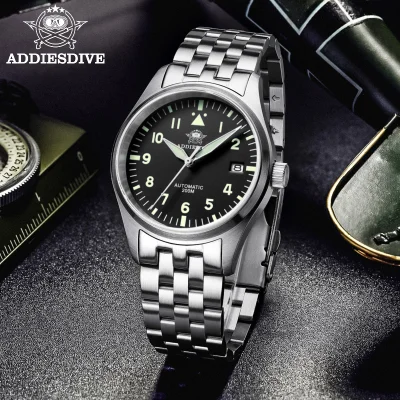 n____S - ❗ ADDIESDIVE Automatic Mechanical Men Watch NH35A 316L
〽️ Cena: 50.70 USD (d...