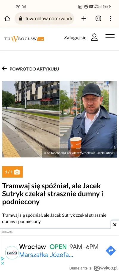 Bumelante - Wild podniecony Jacek Sutryk appears
#wroclaw