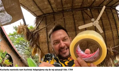 Marecki85 - #raportzpanstwasrodka Gapa poległ w starciu z taśmą klejącą. Jak się nie ...