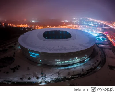 belu_p - Był stadion o zachodzie, czas na stadion nocą.
Obwodnica znikająca w śniegu ...