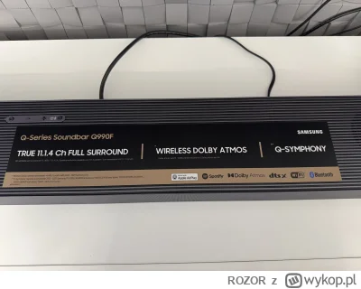 ROZOR - I jak wasze wrażenia? Ja jeszcze do kompletu wziąłem nowy soundbar Q990F