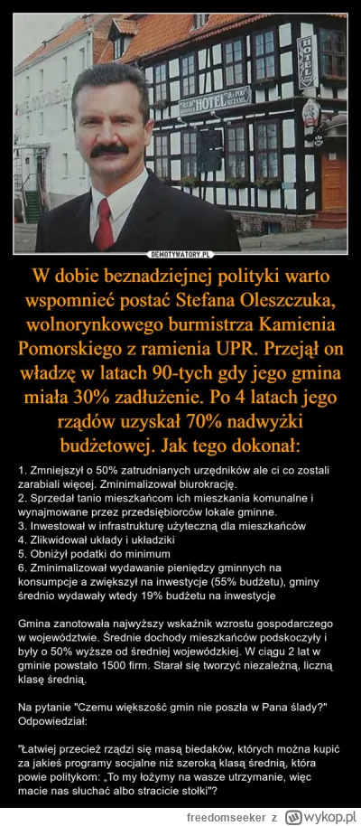 freedomseeker - Ciekawe czy to znalezisko znajdzie sie do jutra na stronie głównej?
(...