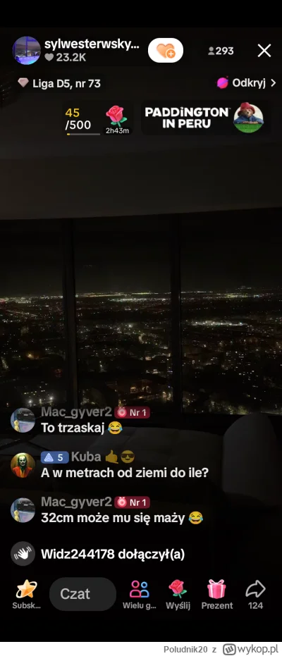 Poludnik20 - Wynajęli pokój na 34 pietrze w Sky Tower we Wrocławiu. Będą transmitować...