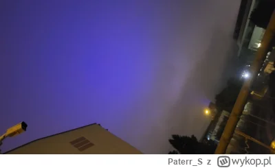 Paterr_S - Co to są światła dziwne niebieskie nad Rzeszowem??