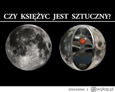 staszaiwa - Księżyc to pradawny statek obcej cywilizacji.
Sztuczny i pusty w środku o...