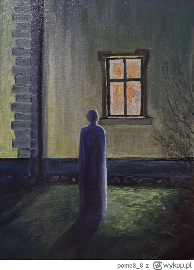 pome8_8 - Podglądacz, 2023
Olej na płótnie, 30x40
#pomeart
#malarstwo #sztuka #tworcz...