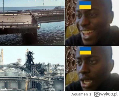 A.....n - 1. Ukraina robi zamach na most Krymski

2. Ruscy w odwecie niszczą spichler...