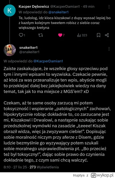 Huptys - #kiszak #snakeiter Ciekawe czy ten filmik z mgsem śni mu się po nocach XD