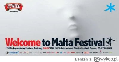 Benzen - @card_man: @czarnaMamba97 Hasło "Welcome to Malta Festival" pojawiło się chy...