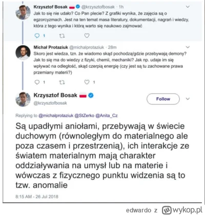 edwardo - @KotletzChabowy pan Bosak opiera się na literaturze, dokumentacji, nagrania...