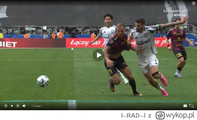 l--RAD--l - #mecz 
Przecież to jest karny. 
Grosicki wywalczył sobie pozycję w polu k...