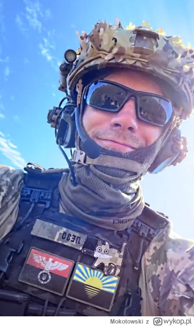 Mokotowski - Ukraińcy to się niczego nie uczą. Dalej biegają z orzełkami NSDAP na rze...