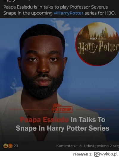 rebelyell - #seriale #harrypotter #hbomax 
Serio, profesor Snigge?