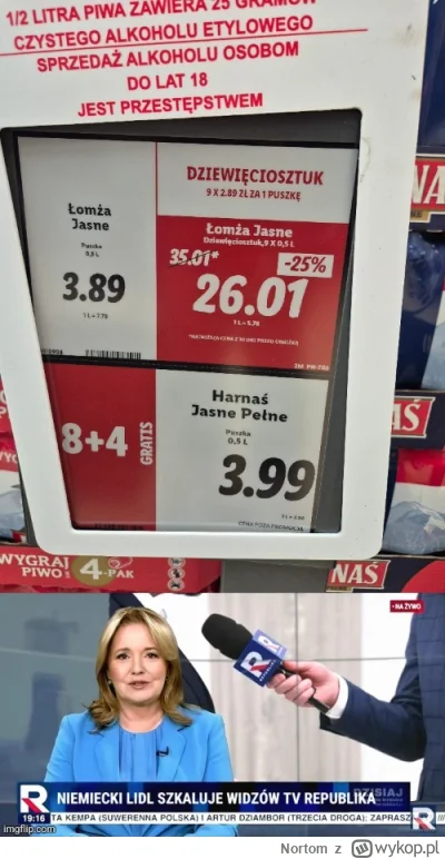 Nortom - #heheszki #republika #lidl

( ͡° ͜ʖ ͡°)