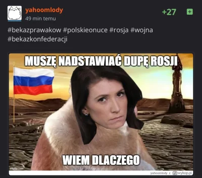 Windasiedem - #polskieonuce #rosja #wojna to jest doskonały mem