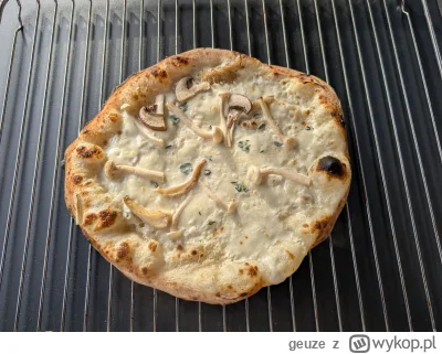 geuze - Z grzybkami i creme fraiche