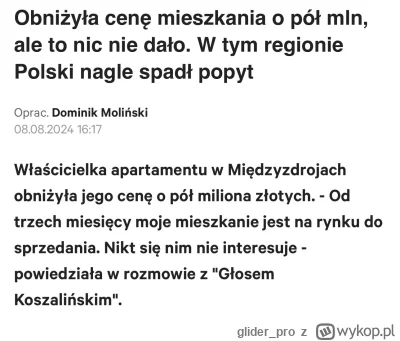 glider_pro - Donald szybciutko uruchamiaj skup interwencyjny, bo to co się dzieje to ...