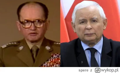 spere - Kaczyński już raz przemówił jak Jaruzelski. Marzy mu się powtórka 13 grudnia ...