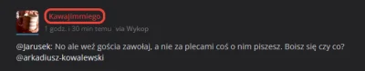 pifqo - @Jarusek: W taki sposób oznaczani są propagandyści? (⌐ ͡■ ͜ʖ ͡■)